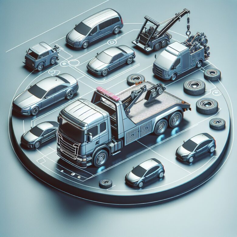 Laweta Sieradz holowanie po stłuczce