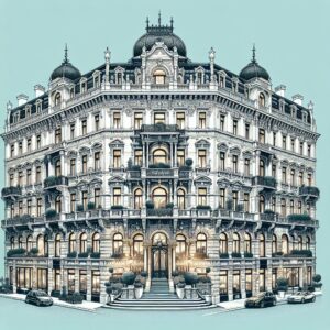 Was ist die Hauptdekoration im Laufhaus Vienna?